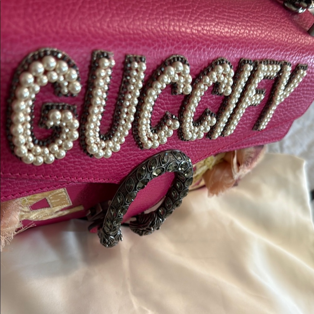 Gucci Guccify Dionysus Shoulder Bag in Pink; Full Inclusion 💕💕💕 - Picture 12 of 17